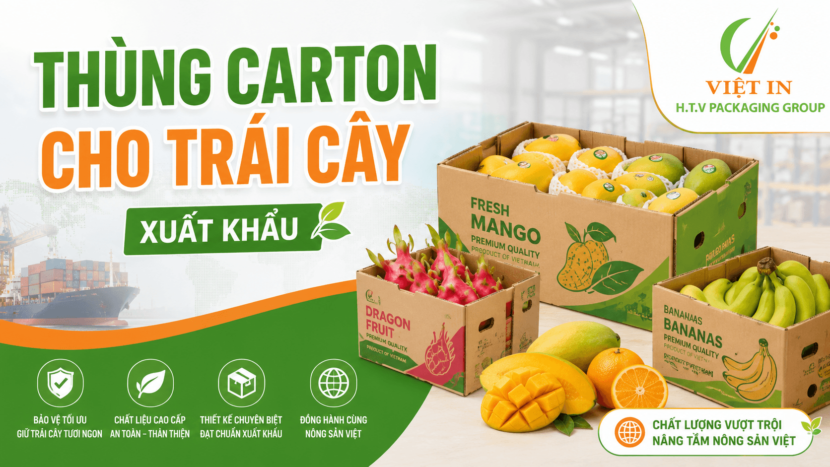 thùng carton xuất khẩu